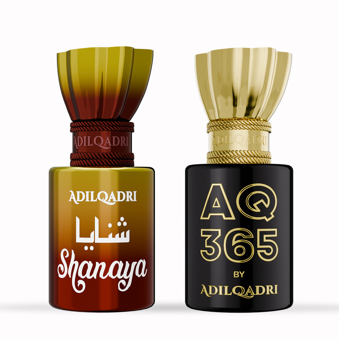 2 Pcs Attar Set Shanaya And AQ 365 5.5 Ml Each