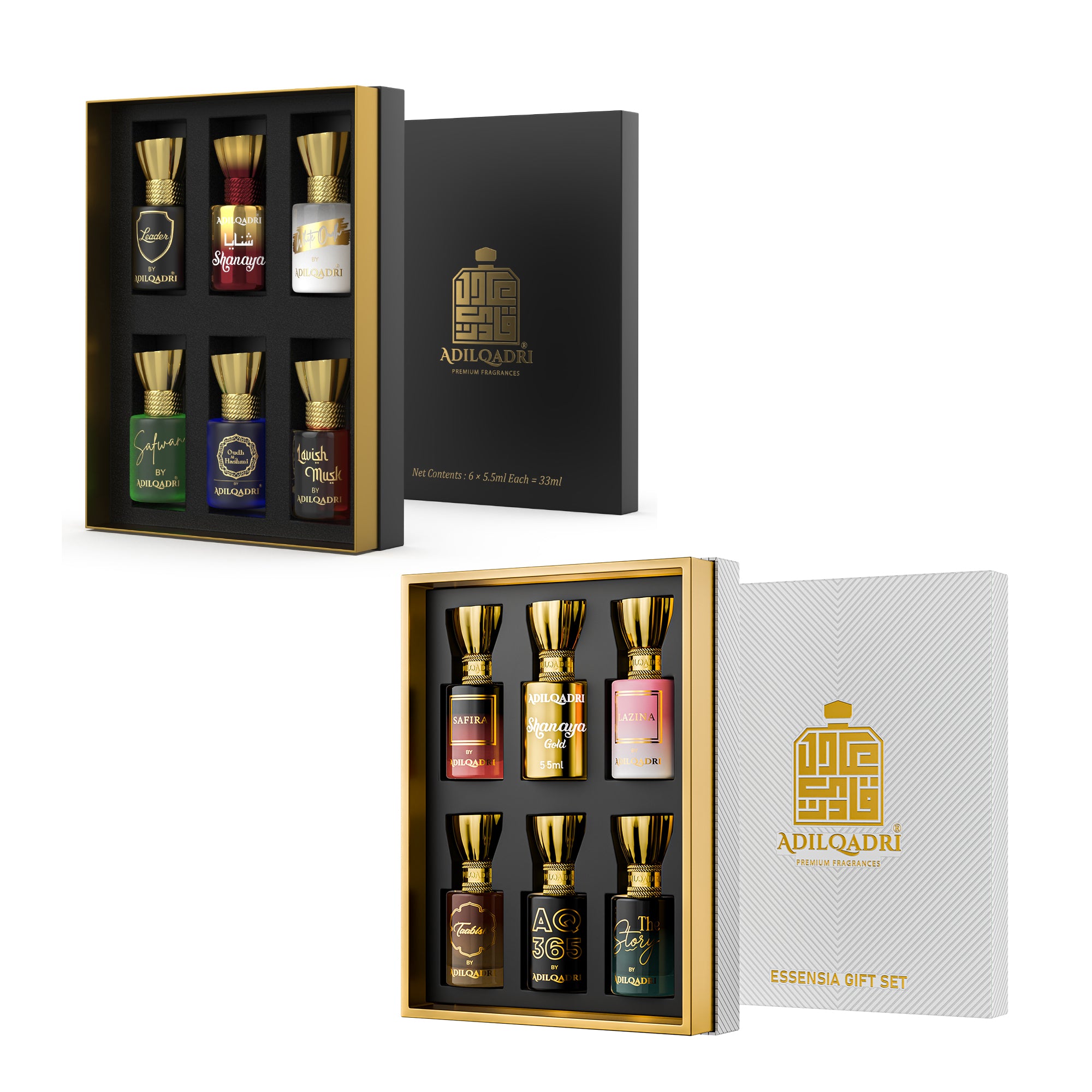 Essensia Luxury Attar Perfume Gift Set (6 x 5.5Ml)