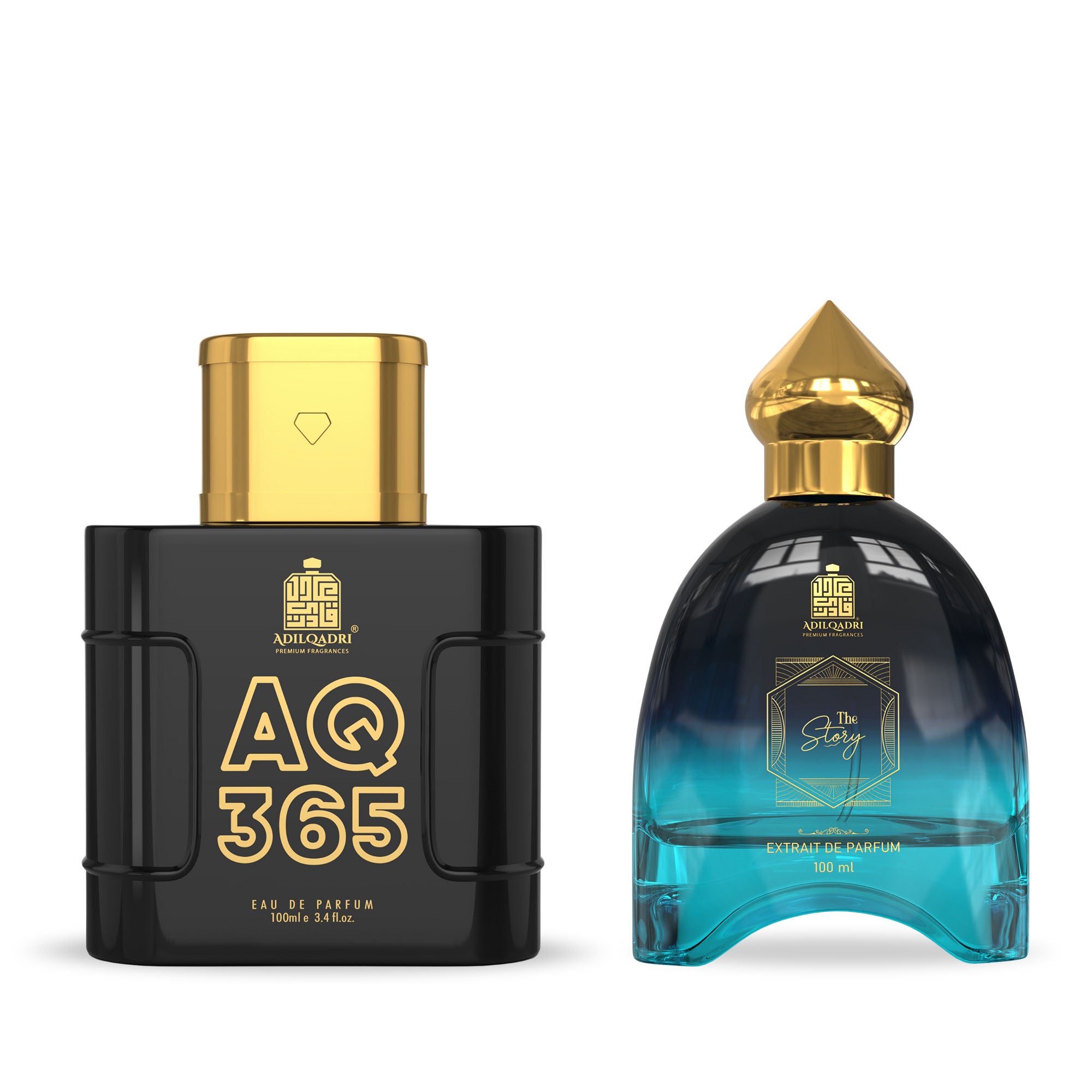 AQ-365 And The Story Perfume Spray 100 Ml Each