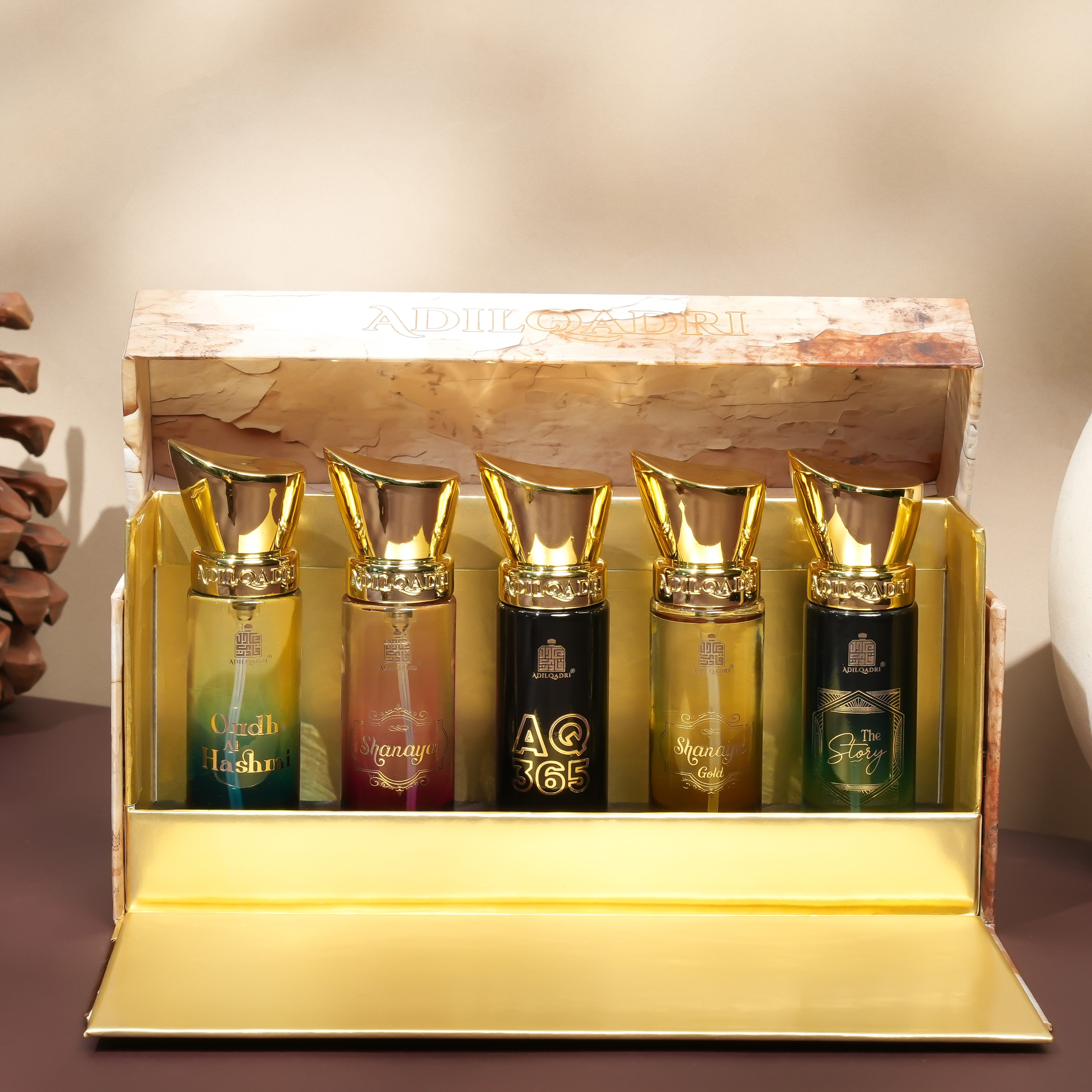 Luxury Gift Set 5 Pcs Premium Perfume Spray