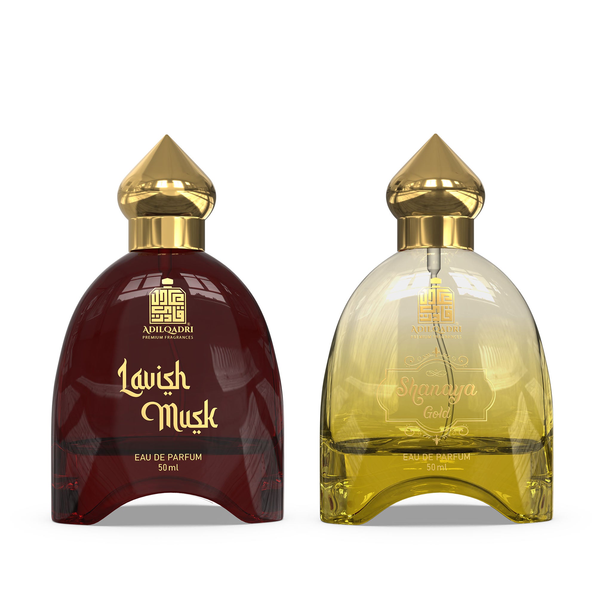 Lavish Musk And Shanaya Gold Perfume Spray 50 Ml Each