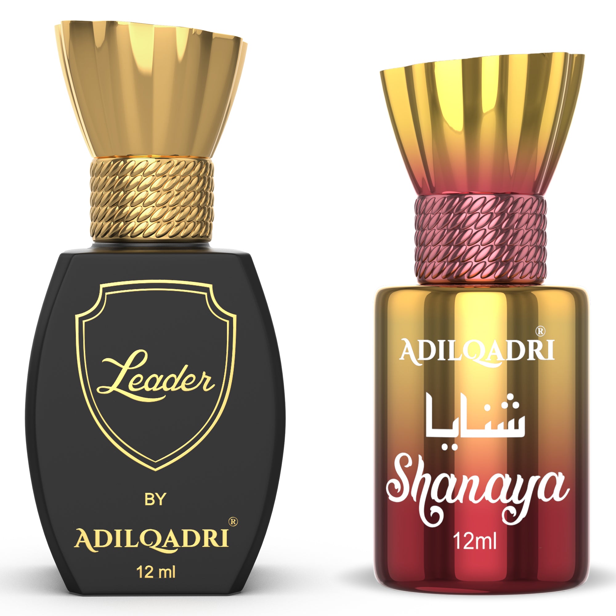 2 Pcs Attar Set Shanaya And Leader 12 ml Each