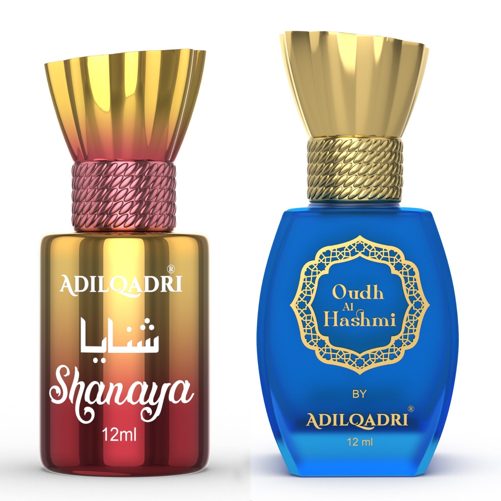 2 Pcs Attar Set Shanaya And Oudh Al Hashmi Attar 12 ML Each