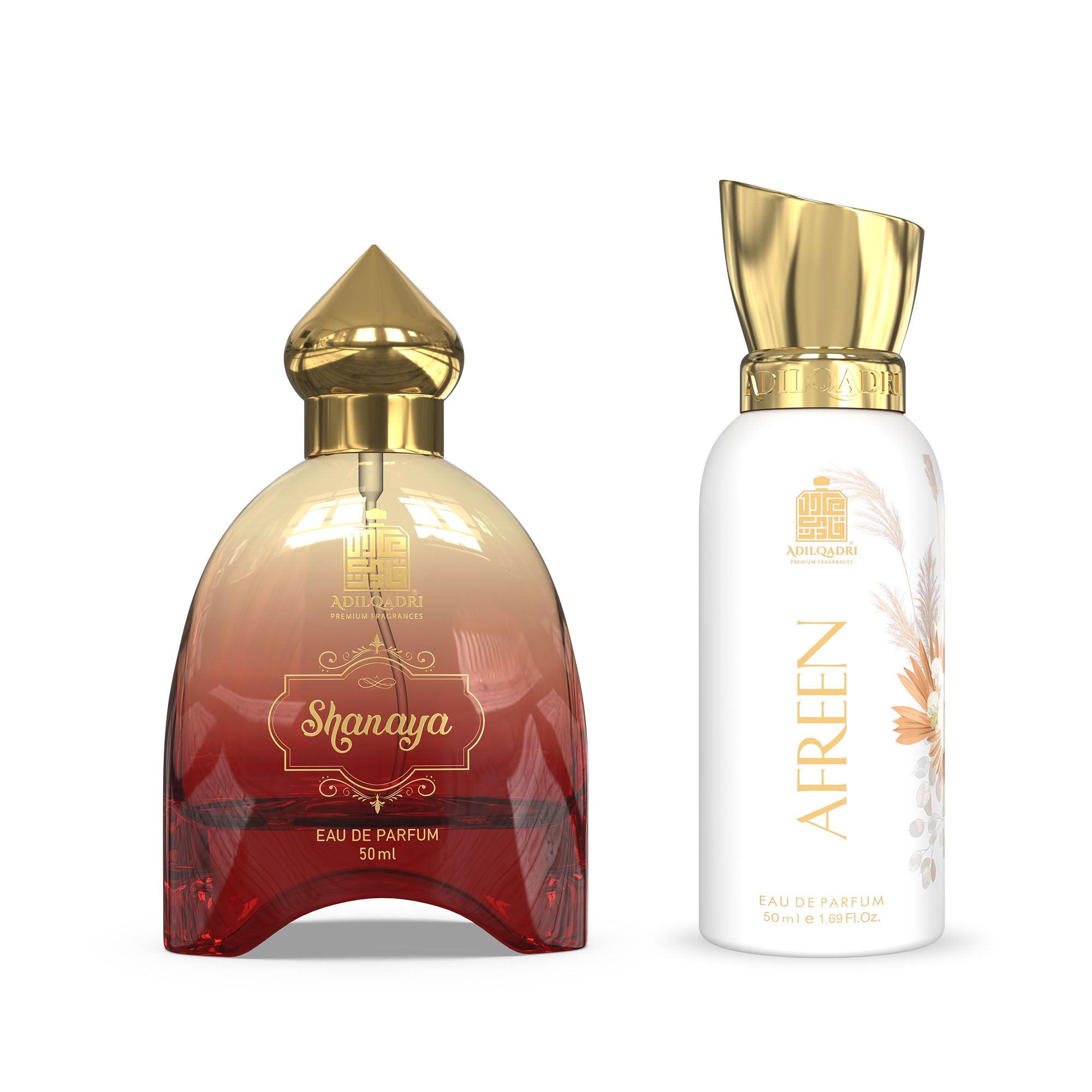 Shanaya And Afreen Perfume Spray 50 Ml Each