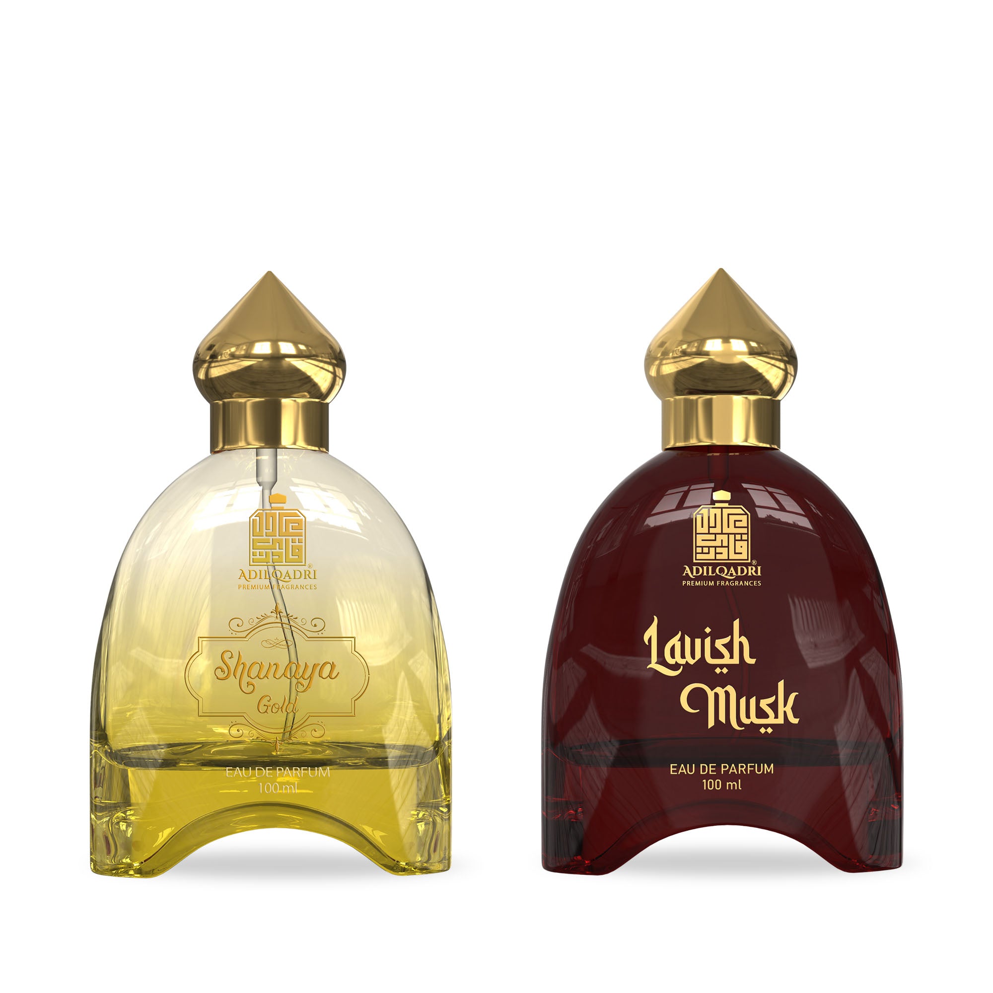 Shanaya Gold And Lavish Musk Perfume Spray 100 Ml Each