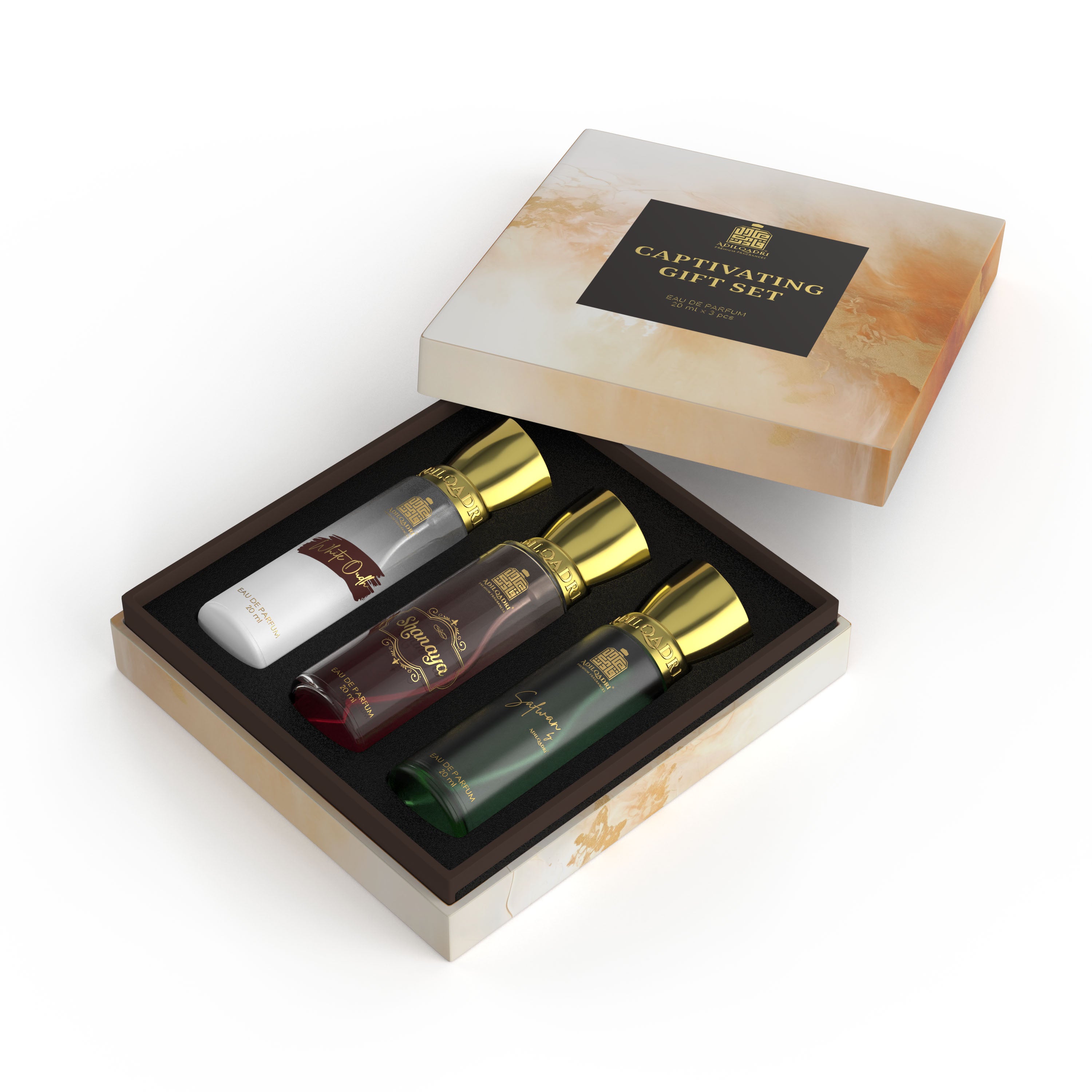 Captivating Trio 3 Pcs Set of Premium Perfume Spray