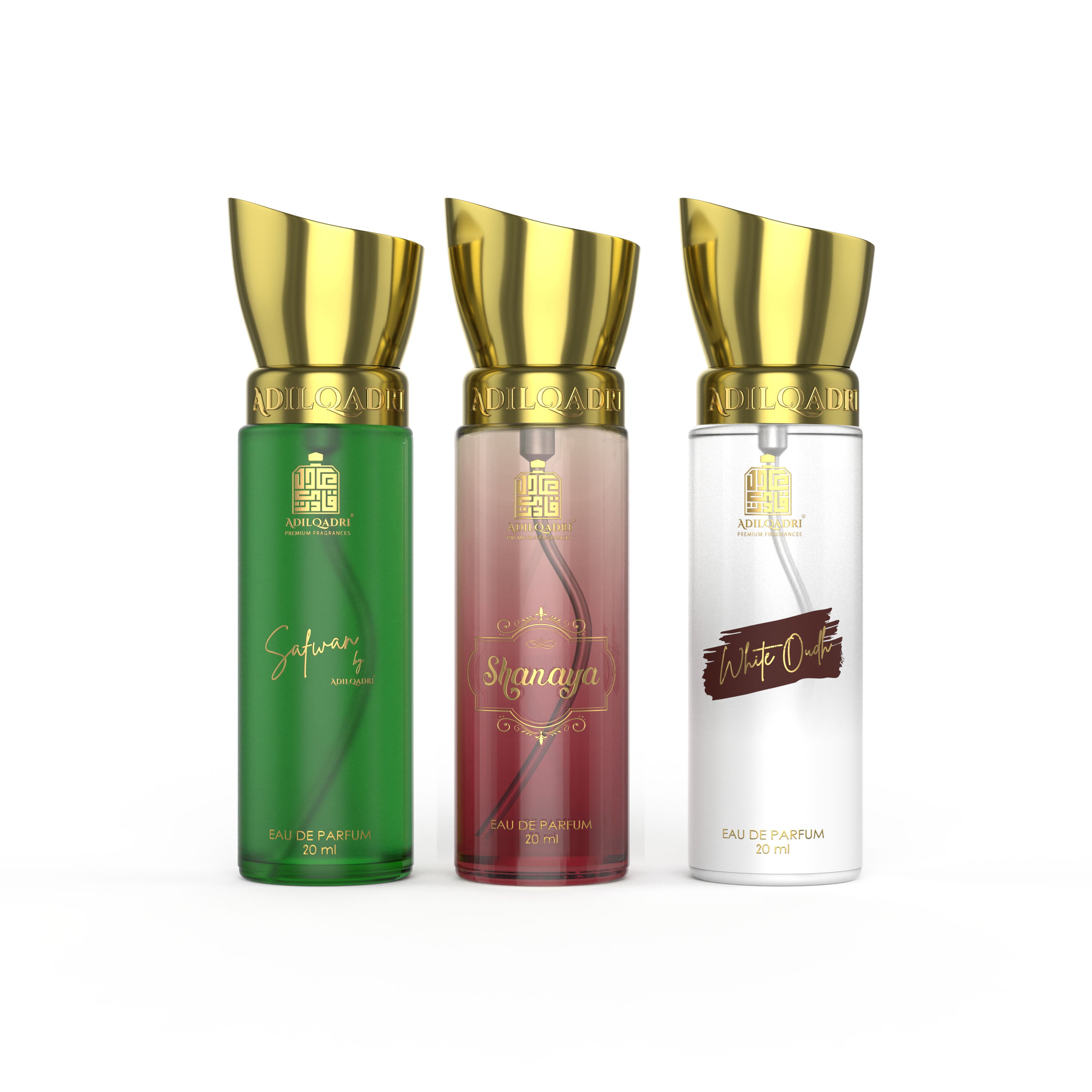 Captivating Trio 3 Pcs Set Of Premium Perfume Spray